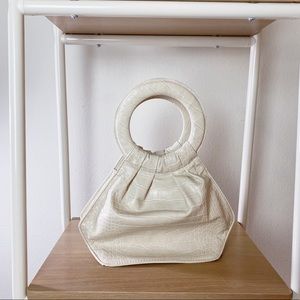 L’Academie (Revolve) Mini Circle Croc Bag